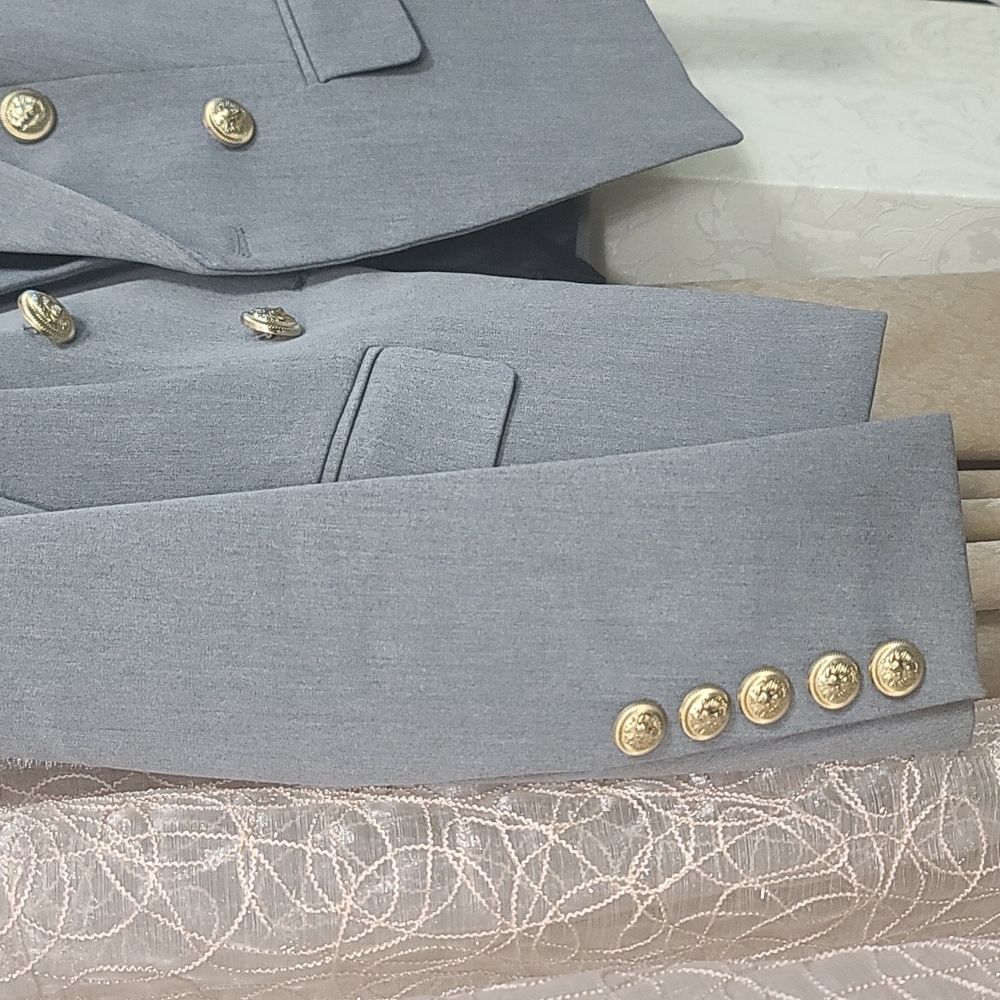 BALMAIN STYLE BLAZER - Picture 2 of 4
